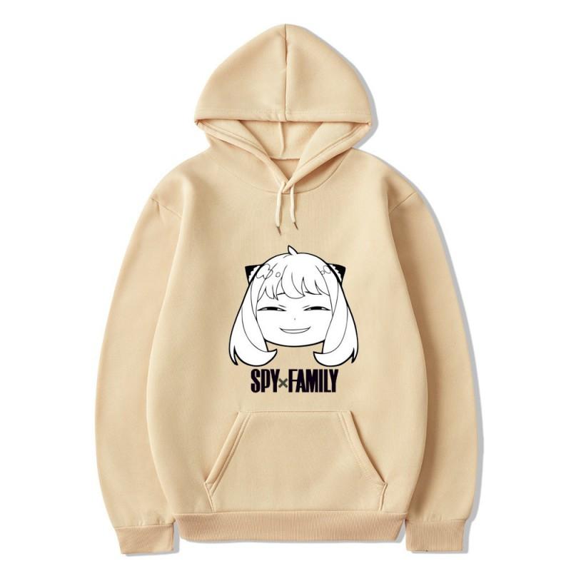 Spy X Family Anime Hoodie Women - Printed Cap Sleeve Long Oversized Streetwear Sweatshirt In Multiple Colors