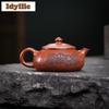 180ml Authentic Yixing Purple Clay Teapots Handmade Pot Raw Ore Zhu Mud Tea Making Kettle With Filter Zisha Tea Set Tea Items