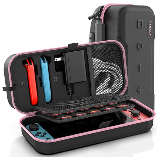 OIVO Large Storage Bag for Switch Portable Carrying Protective Case Anti-Scratch Waterproof Travel Bag for N-Switch OLED
