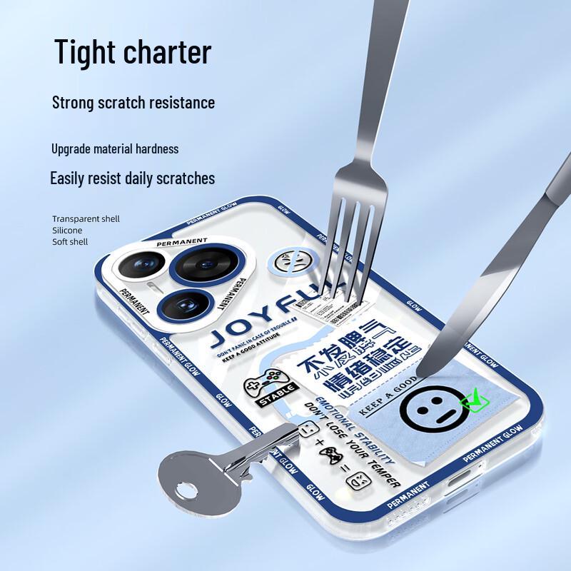 XP Cartoon Transparent Protective Phone Case for Huawei Pura Series