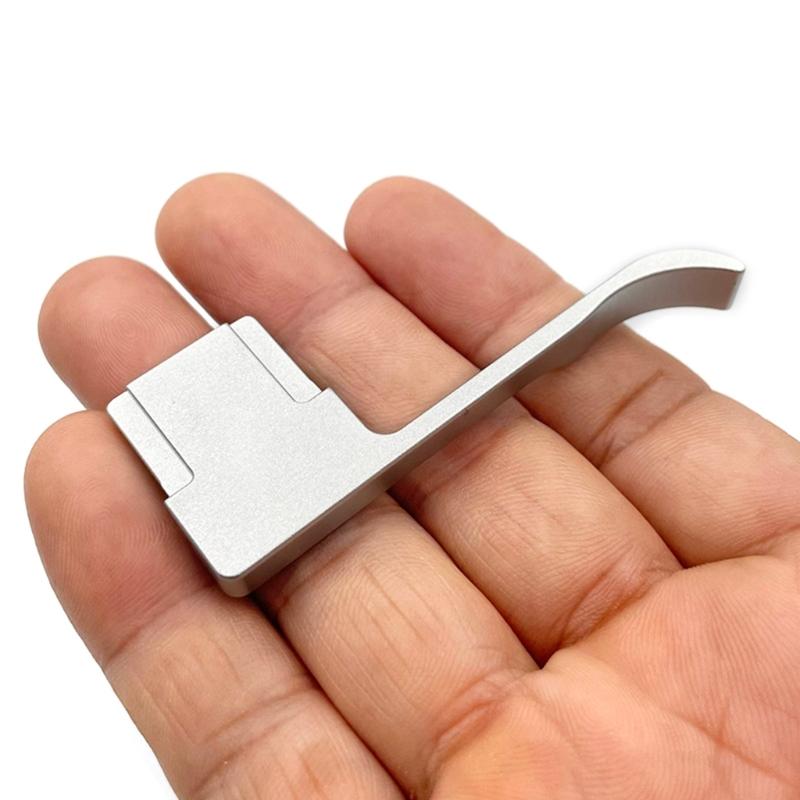 Thumb Up Grip for A6000 A6500 with Hot Cold Shoe Cover Mirrorless Camera Metal Finger Thumb Rest Handle Replacement