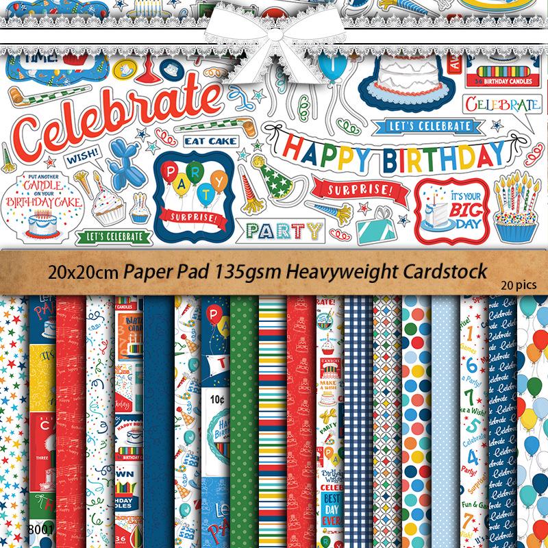 

Carta Bella Multi-color Plaid Dot Foldable DIY Paper