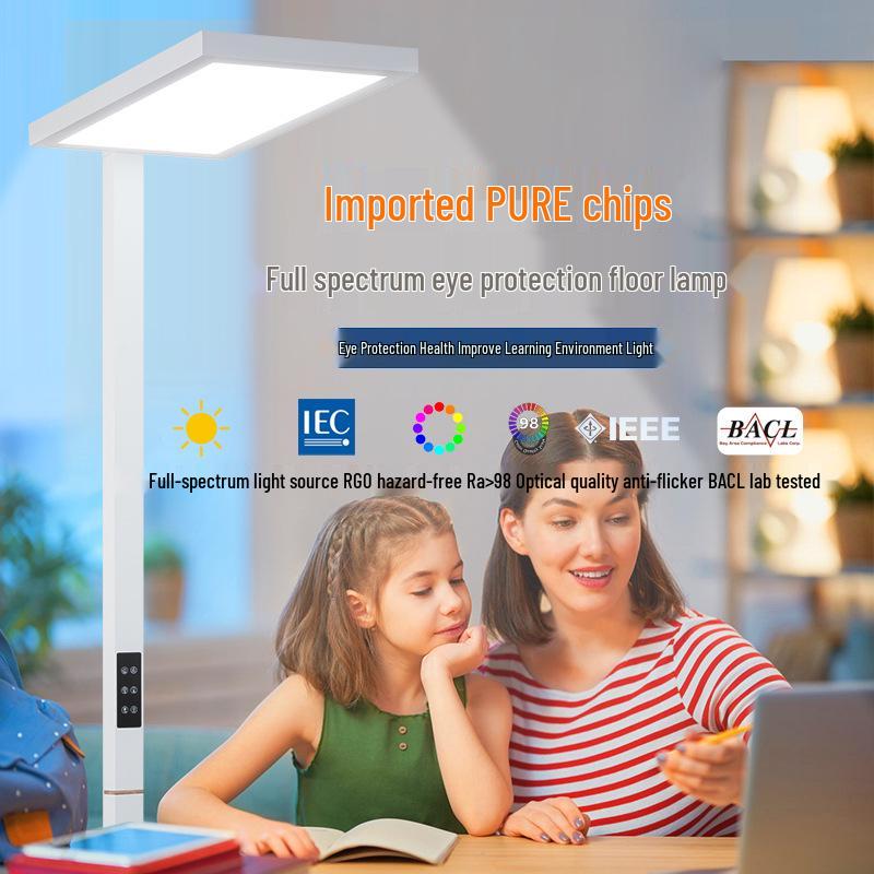 American Original Full Spectrum Eye Protection Floor & Desk Lamp for Children's Reading & Piano
