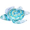 QFkris Qf Handmade Glass Figurine Blown Sea Turtle, Glass Sculpture, Home Decor, Birthdat Present