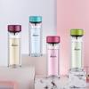 HEENOOR Portable Double-Layer Glass Cup