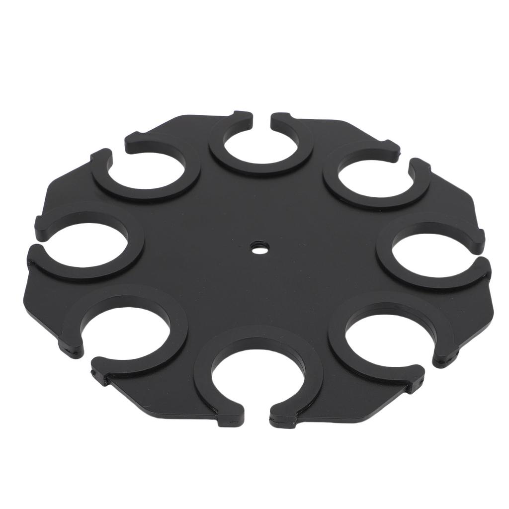 Držák na více mikrofonů 8 slotů Stojan na organizér pro více mikrofonů pro drátové a bezdrátové mikrofony 38