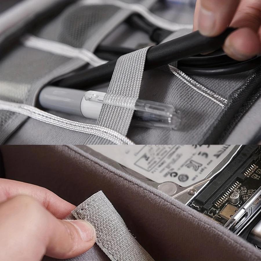 Travel Cable storage bag Portable waterproof Digital electronic storage bag USB data cable charger plug storage cable storagebag