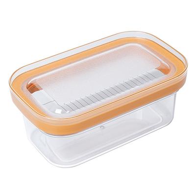 Butter Slicer Cutter with Sealing Lid Plastic Butter Keeper Heat Resist Butter Slice Container for Countertop Or Fridge