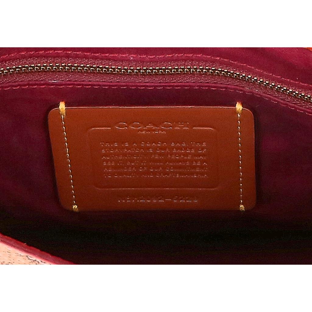 COACH 5229 May Signature Canvas 2WAY Shoulder bag Brown / beigeUsed