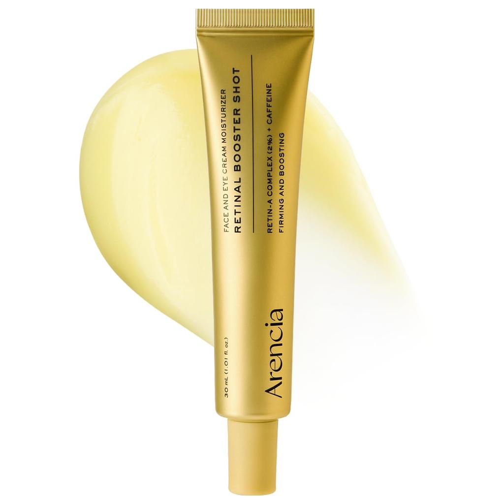 Arencia Retinal Booster Shot 30ml Anti Aging Wrinkle Care Facial Serum Firming Radiance Essence