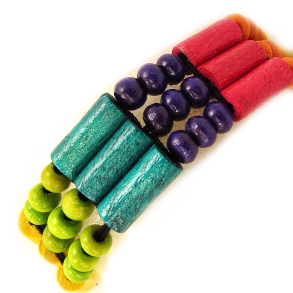Les Trésors De Lily [L5267] - Bracelet Créateur 'Amazonia' tutti frutti