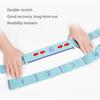 Multi Stage Yoga Stretch Band Latin Dance Stretch Band Correct Posture 11 Grid Elastic Band Digital Band Pose Band