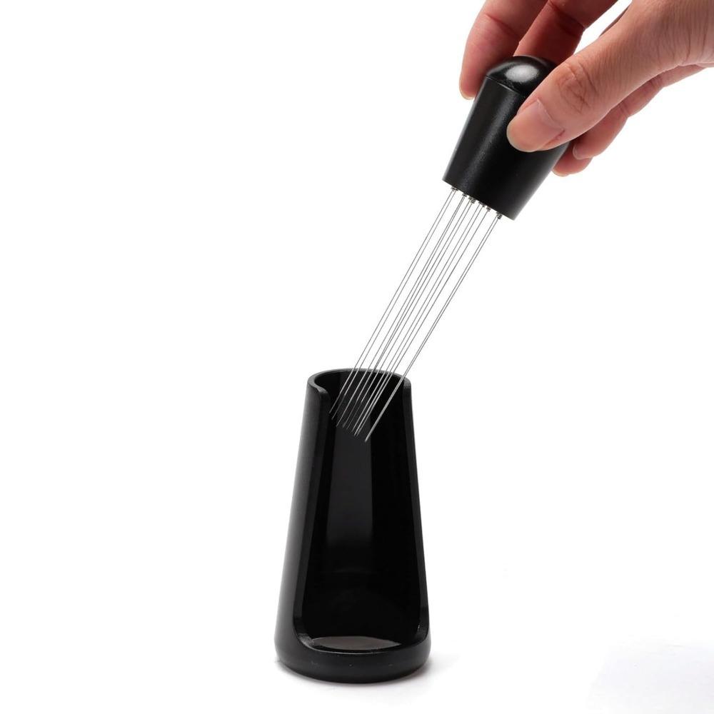 Stainless Steel Coffee Powder Distributor Needle Espresso Coffee Tamper Needle  Cafe