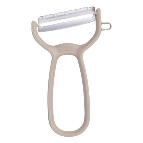 Kai Peeler, Made In Japan, Dishwasher Safe, Scratch Resistant, Easy To Clean, Beige Gray, Nua Tone, DH6306