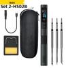 FNIRSI HS-02 100W Smart Electric Soldering Iron - Portable Constant Temperature Pen for Household Repair/Welding.