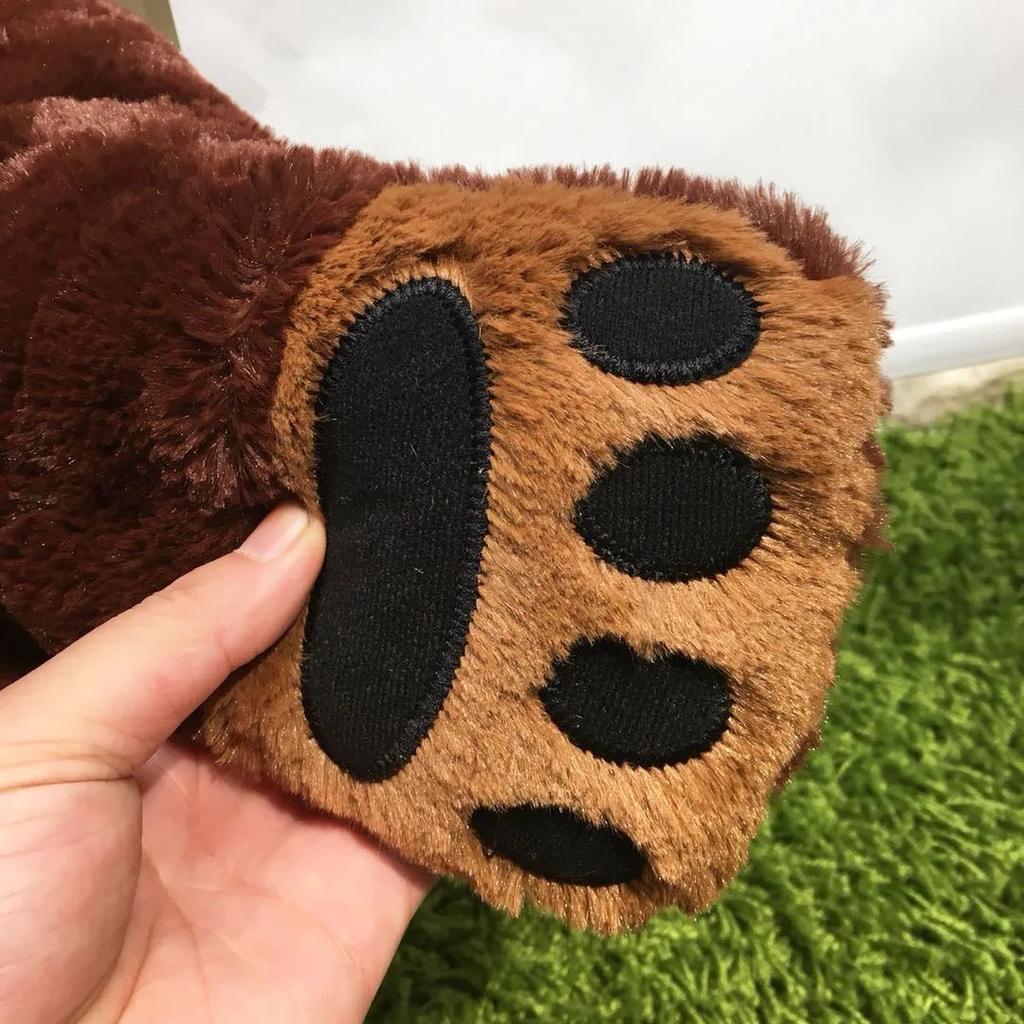 Dropshop 40-100cm Giant Simulation DJUNGELSKOG Brown Bear Plush Bear Toy Stuffed Animals Soft Cushion Girl Birthday Gift