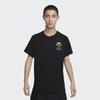 Nike Solid Color Logo Print Short Sleeve T-Shirt Men Tops Black FB9799-010