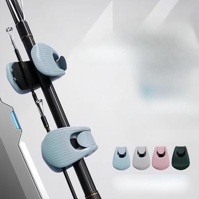 Two-position Adjustable Fishing Rod Binding Device, Fixed Clip, Multi-functional Storage Wonder, Clip Guard Rod