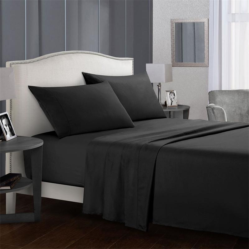 High-quality Simple King Size Bed Sheet Set Soft Comfortable Fitted Sheets Sets Queen Durable Bed Cover Mattress Protector Cover
