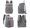 Cold Insulated Thermal Insulated Cooler Soft Cooler 18L Backpack, Bag, Bag, Foldable, Box, (Gray)