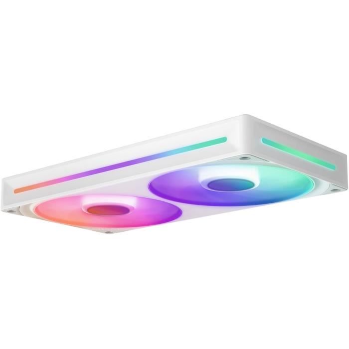 Ventilateur - NZXT - RF-U24HF-W1 - F240RGB Core (Cadre unique) - Blanc