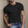 Casual Simple Top Fashion Printing Short Sleeve Pure Cotton T-Shirts Men’s