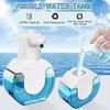 Automatic Foaming Soap Dispenser Rechargeable Touchless Hand Soap Dispenser Waterproof Wall Mounted Soap Pump for Bathroom