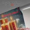 2pcs,Curtains Christmas Candles Snowflakes Pinecones (3) Modern Minimalist Curtains Polyester Curtains Decorations Outdoor for