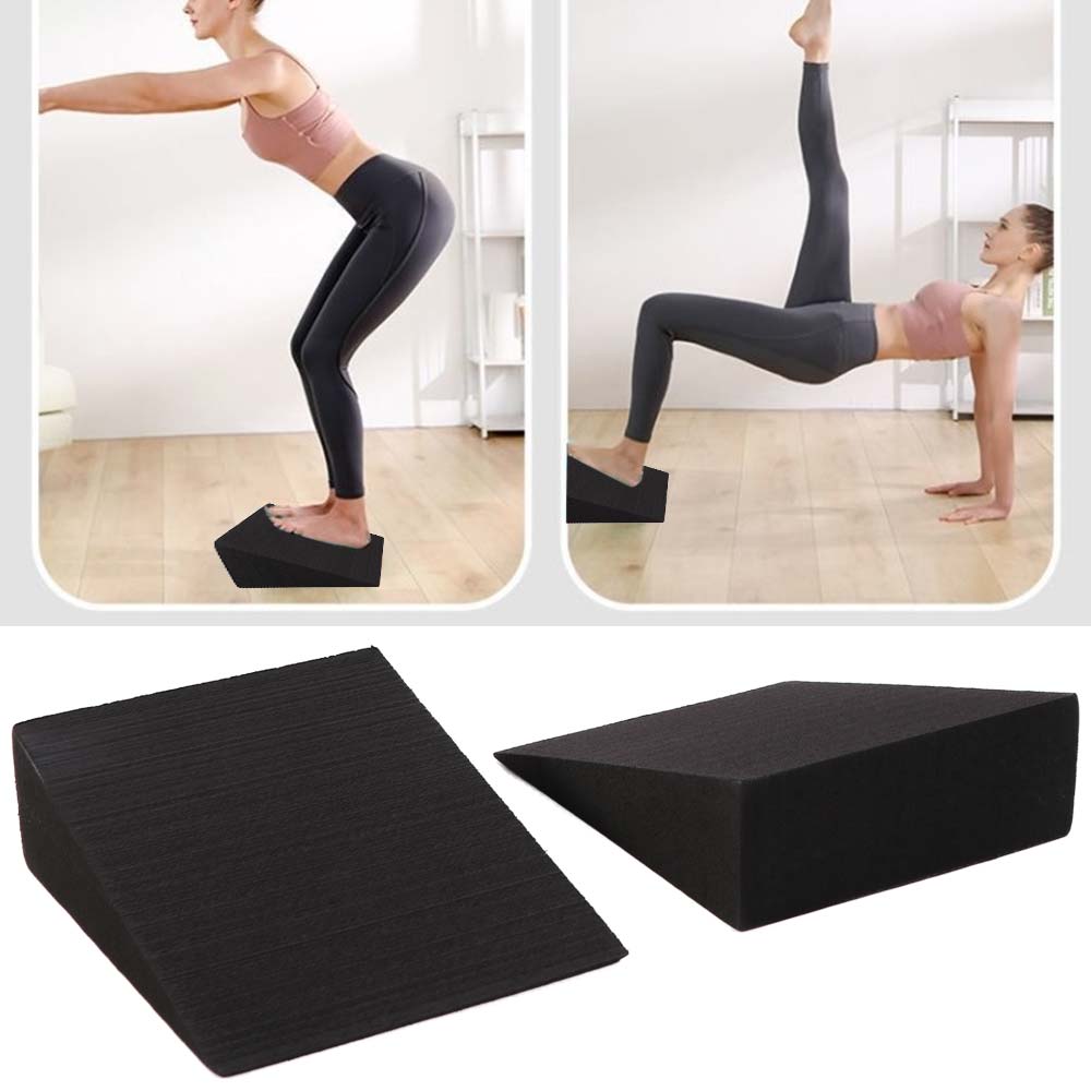 Adjustable Calf Stretching Board Enhanced Stability Slant Boards Yoga Wedge Blocks  Yoga Supplies