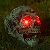 Halloween Leuchtende Skeletthand Dekorationen für Außenrasen und Hof Atmosphäre