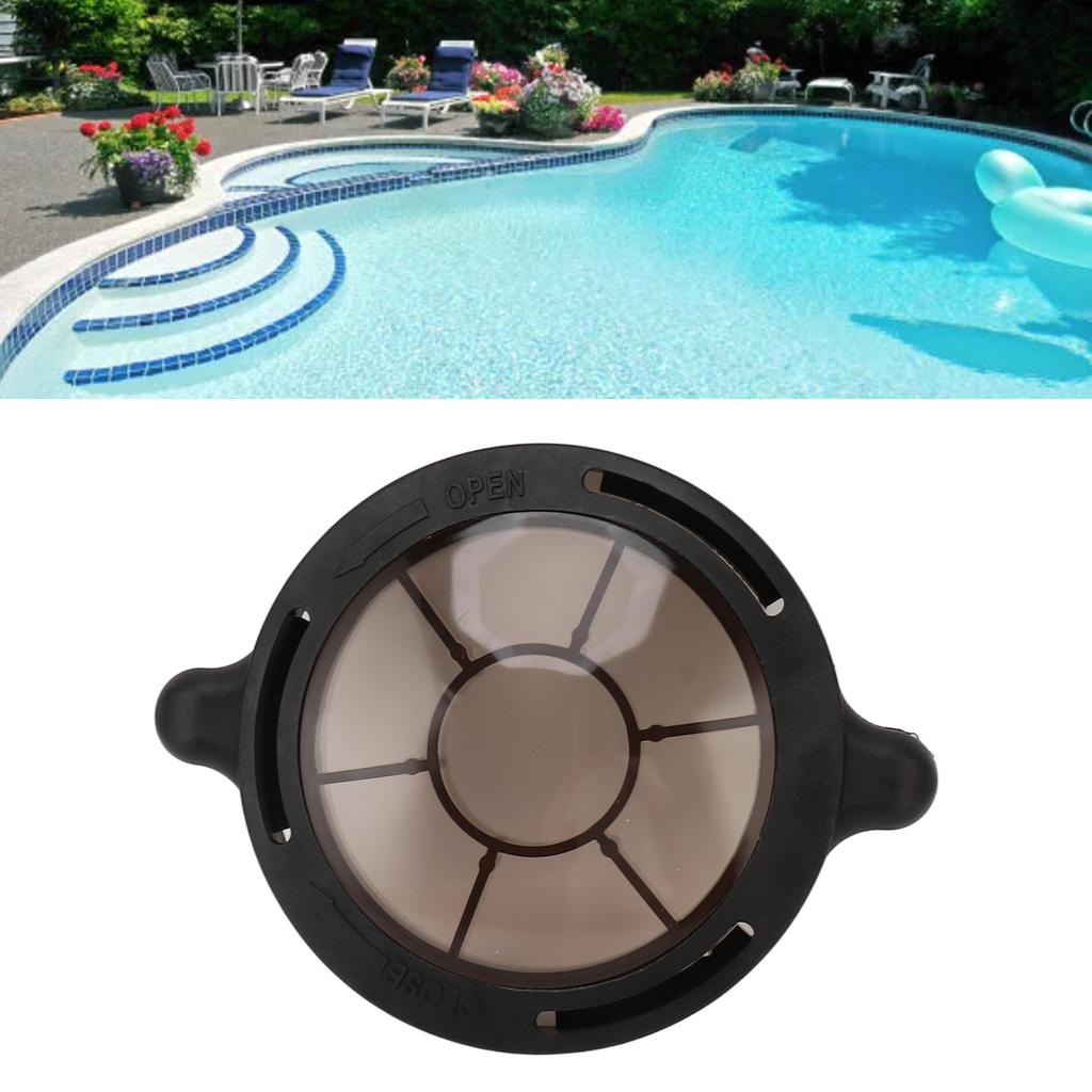  Replacement Pool Pump Basket Cover, Compatible with   Ground and In Ground Pool Pumps, PVC Transparent Sled Pool Pump Lid, For   Super II, 