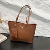 Three-piece Bag, Simple and Large-capacity Spring New Fashion Commuter Handbag, Textured Shoulder Bag