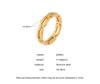 Cross-Border Geometric Chain Rectangle Ring: Minimalist Titanium Steel Jewelry