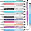 Maitys 24 Pcs Teacher Pens Bulk Teacher Appreciation Gifts Glitter 0.5 Mm Ballpoint Pens Thank You Gifts Pirational Valentine Gift Pen for School
