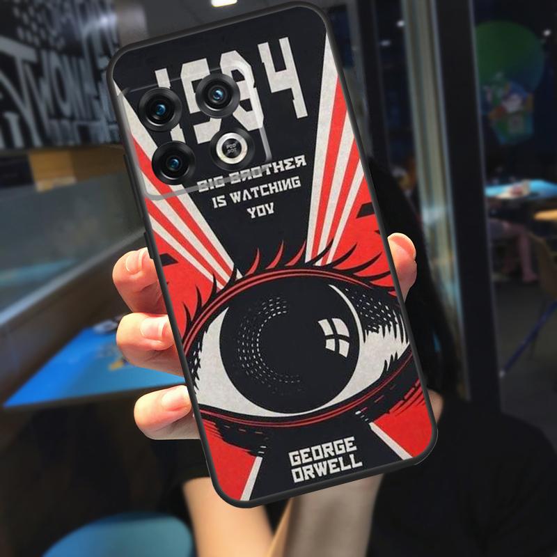1984 George Orwell Funda For OnePlus 12 12R 13 R 11 9 10 Pro 8T 9RT 10T OnePlus Nord N20 N30 CE 4 2 3 Lite Case