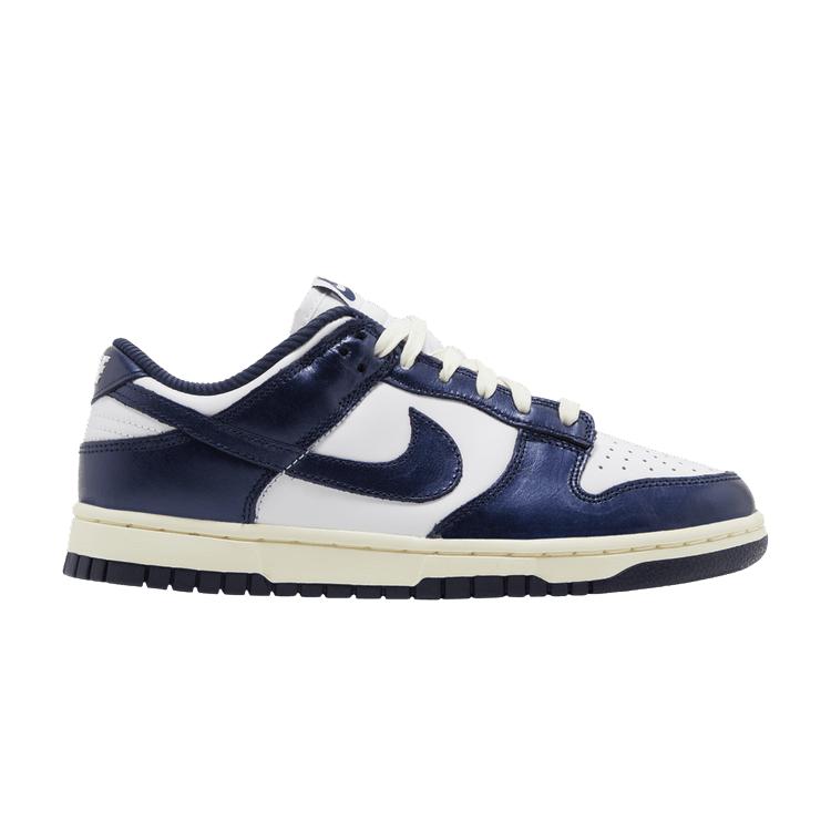 Nike Dunk Low PRM Vintage Темно-синий (Женский) 36