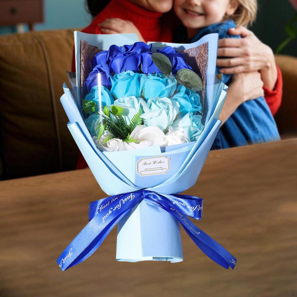 Künstliche Blumenseife Rosen Mittelstücke für Feiern und Hochzeiten Familie Freunde