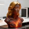Broken Soul Crimson Flame Girl Decorative Piece