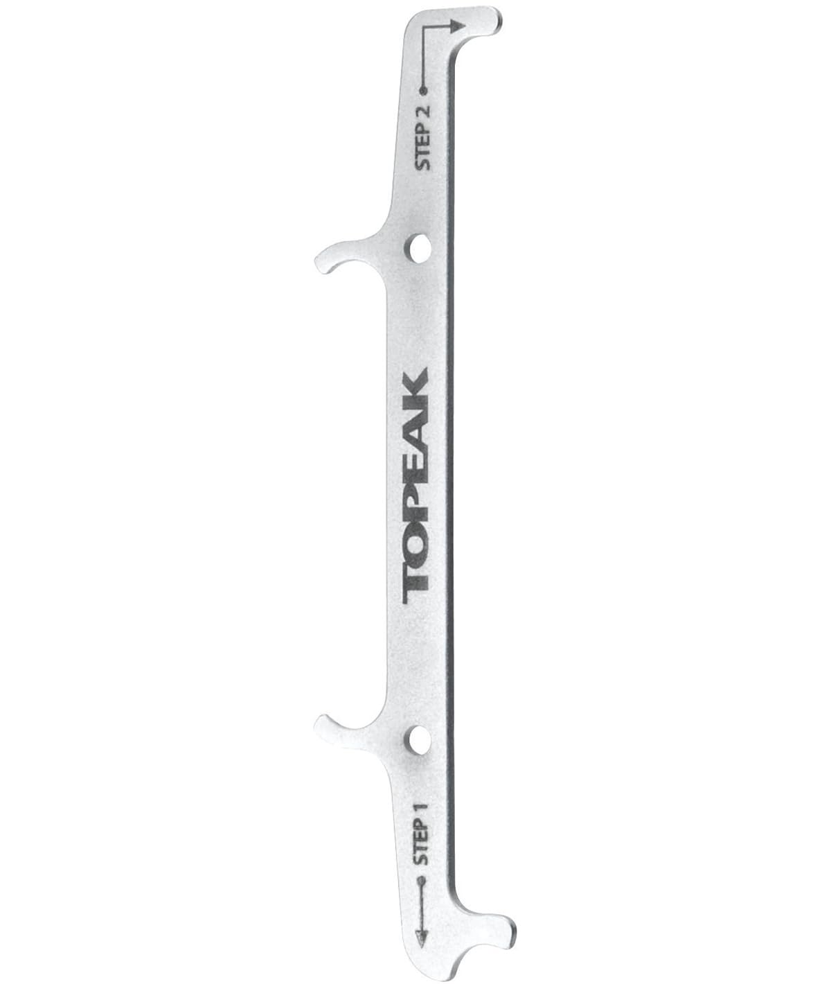 TOPEAK Крючок для цепи и индикатор износа L109×W22×H18mm серебряный
