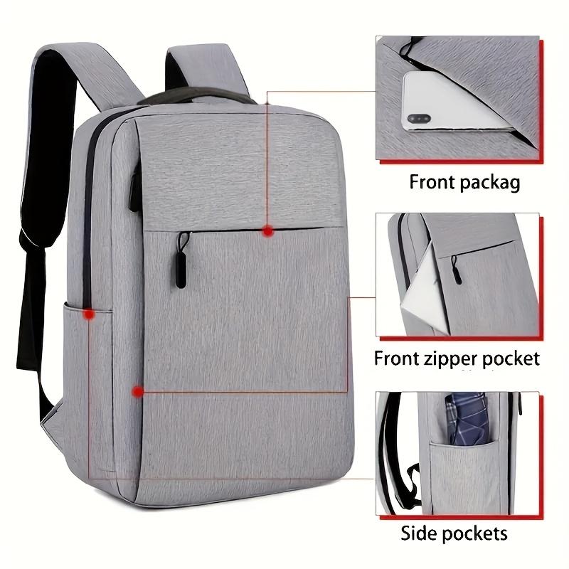 Large Travel Backpack with Ample Storage Space, Perfect for Commuting, School, Work and Outings