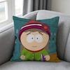 South Park Satiricall Animation Pillow cover Soft Microfiber Pillowcase Home Sofa Decor Surprise Decorative printed