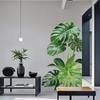 Green Plant Wall Decal Sticker For Home Decoration Leaf Design Easy To Apply And Remove Home Wall Art