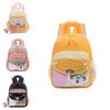 Childrens Cartoon Colorblock Backpack With Oxford Fabric For Kindergarten School Use