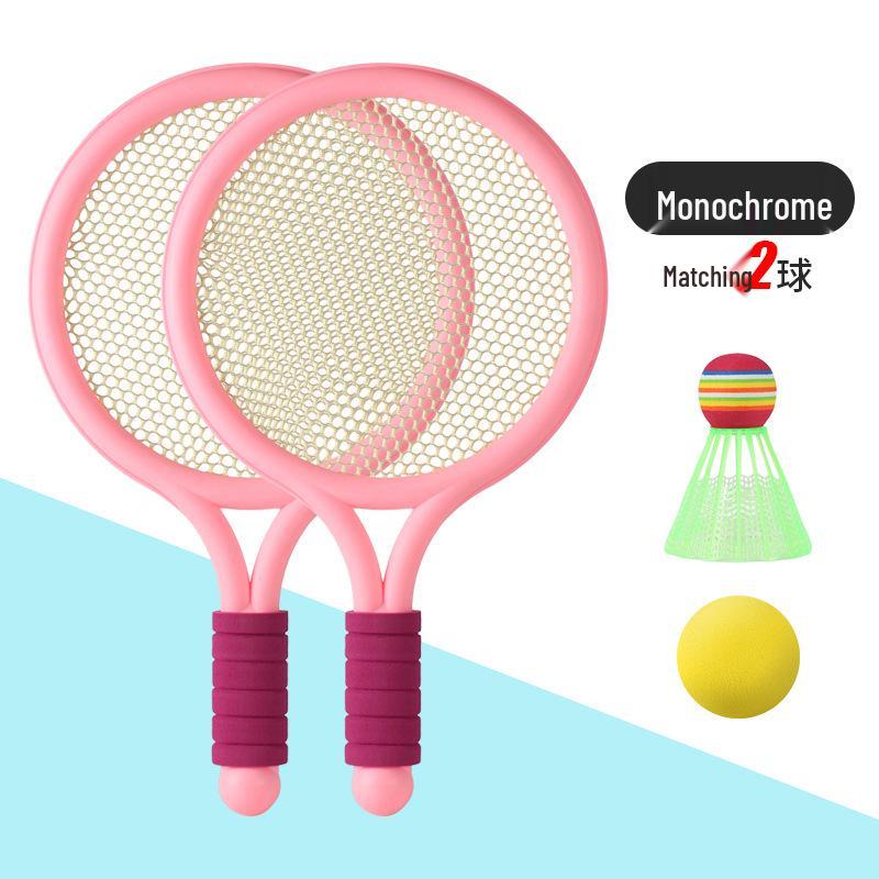 Children's Badminton Racket Set for Ages 3-12 – Toy for Kindergarten Sports & Two-Person Play