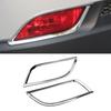 Car Rear Fog Light Frame Cover for Jeep Compass 2017 - 2019 2020 2Pcs/Set Back Lamp Decoration Sticker Trim Styling Accessories