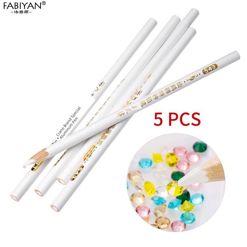 

FABIYAN Professional Suction Rhinestone Pen DIY Handmade Manicure 5 Pot drill crayons
