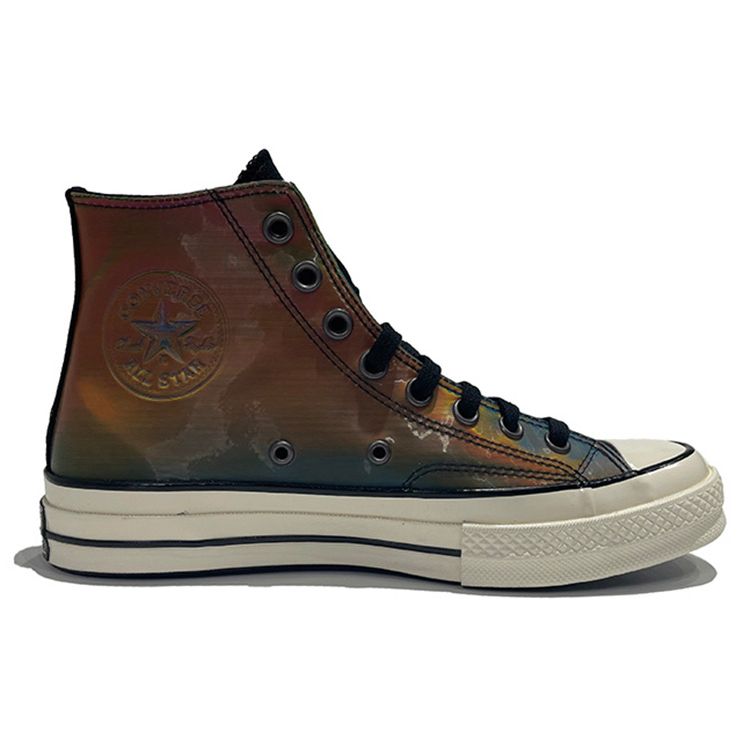 Converse Chuck 70 High Spectrum Unisex Sneakers Multi-Color Black Multi 170495C