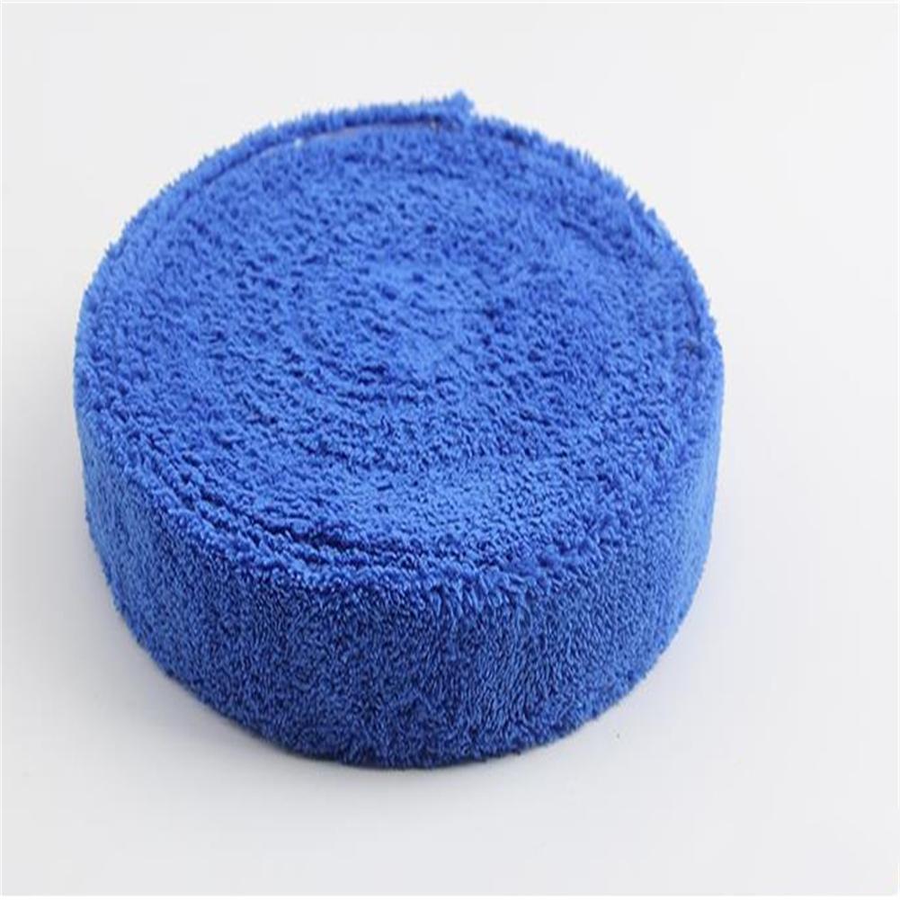

Badminton Towel Grip Tape 5m Length Breathable Anti-slip High Density Sweat-absorbent Over Grip Badminton Racket Grips Tapes синій