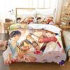 3D Printed Gintama Anime Gintoki Sakata Comfortable Duvet Cover Pillowcase Bedding Set Children Bedroom Decoration Home Textile