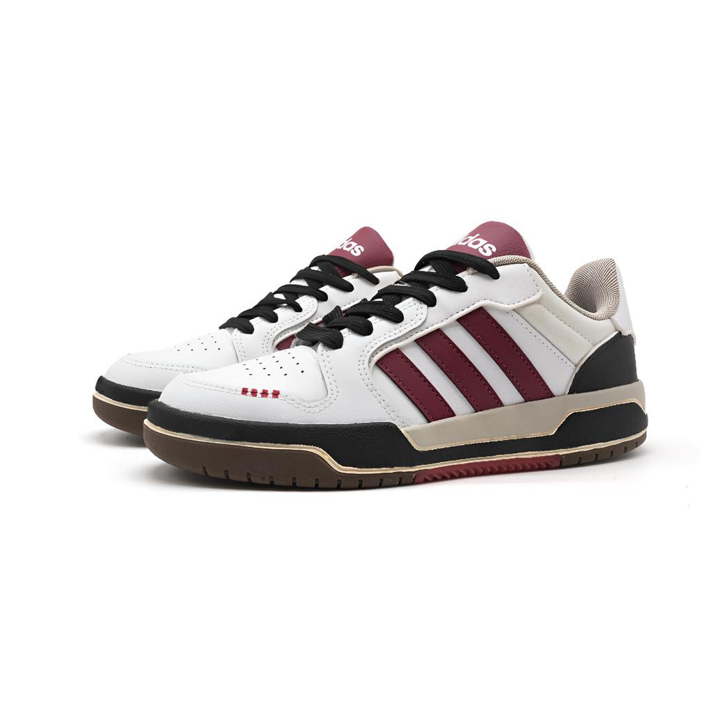 Adidas Neo Entrap Skateboard Shoes Unisex Low top White Red Black Beige FW3462(Team1778-)
